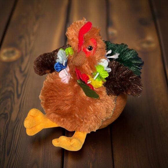 Hawaiian Collectibles Ha'aheo the Proud Rooster of Kauai Plush P10 - Picture 1 of 6